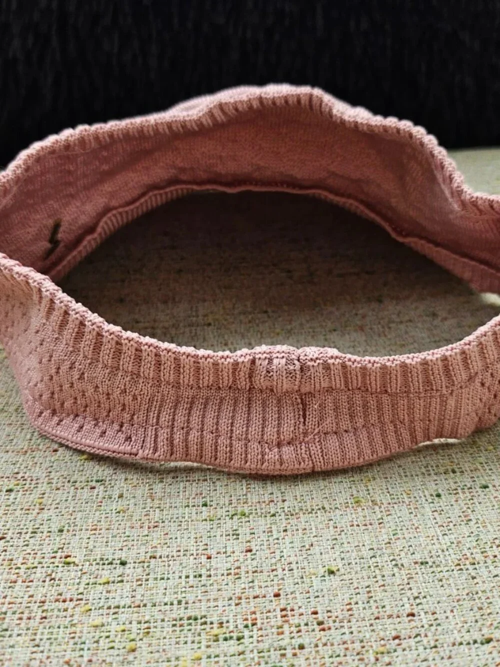 Women Hat Visor Pink Sun Hat Cap Outdoor Sport Bow Logo Hat One Size fit all